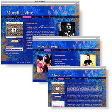 Murali Levine web site