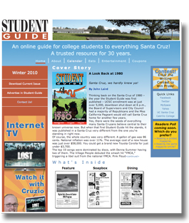 Student Guide web site